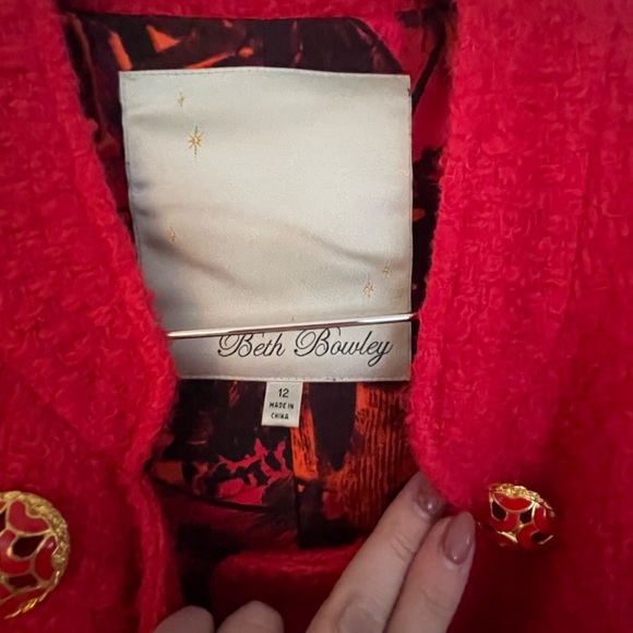 Anthropologie size 12 winter coat - Picture 7 of 10